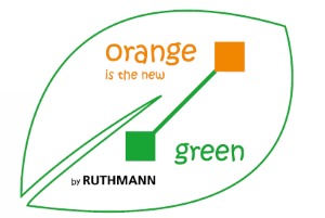 Logo Orange is the new Green