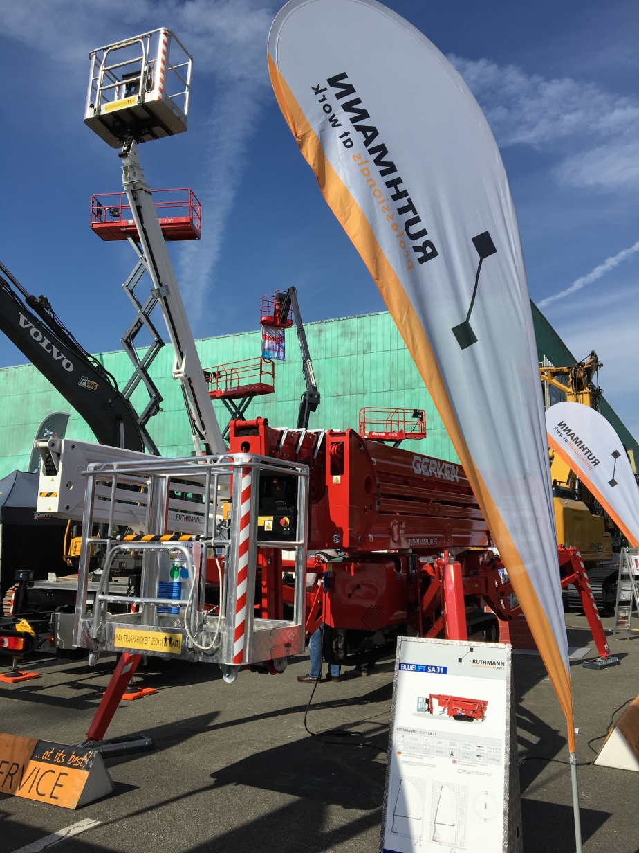 RUTHMANN Messestand 2 Intermat 2018