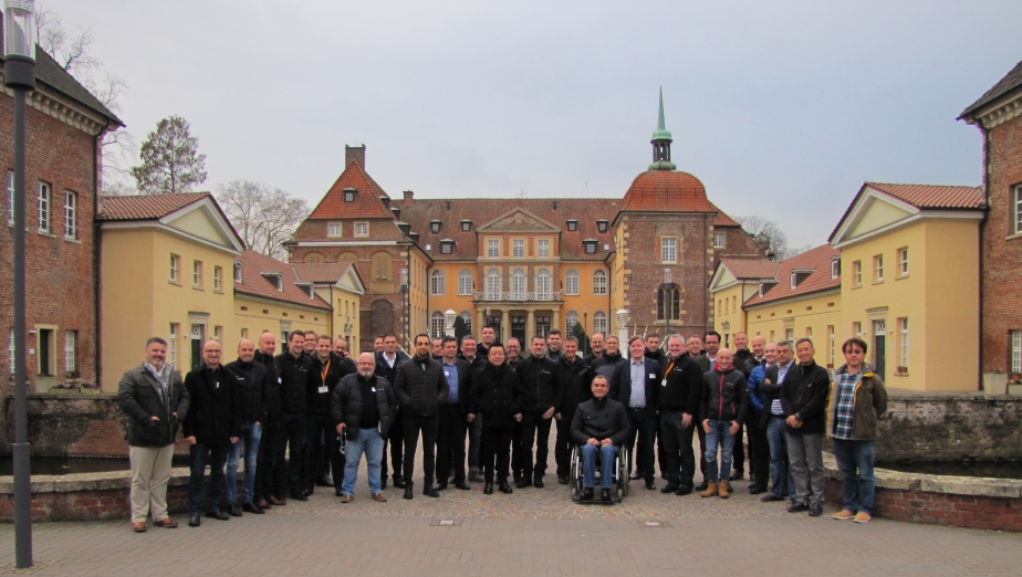 Gruppenfoto der Haendler