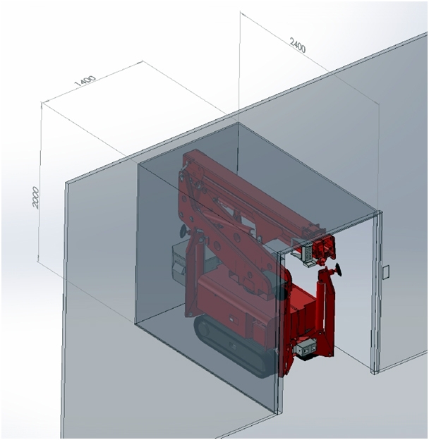 RUTHMANN BLUELIFT SA 11 Aufzug Grafik