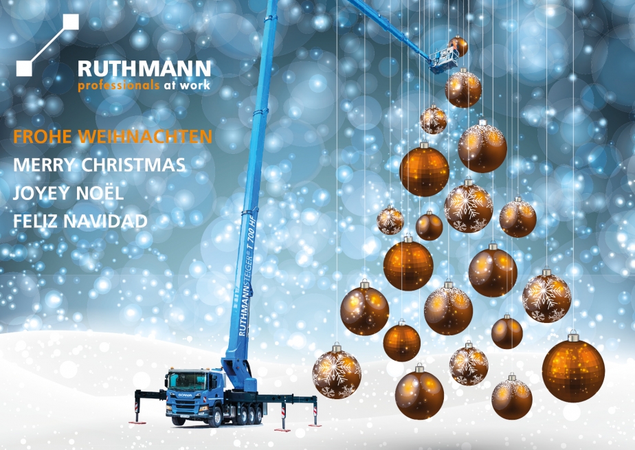 RUTHMANN wünscht Frohe Weihnachten