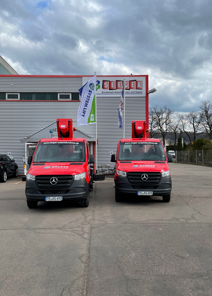 2 Ruthmann Ecoline 230 in Rot bei Seeger