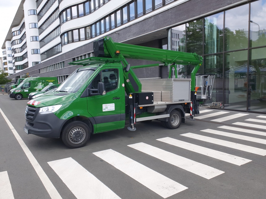 TBR 260 HV 5 Hybrid für das Grünflächenamt der Stadt Frankfurt am Main