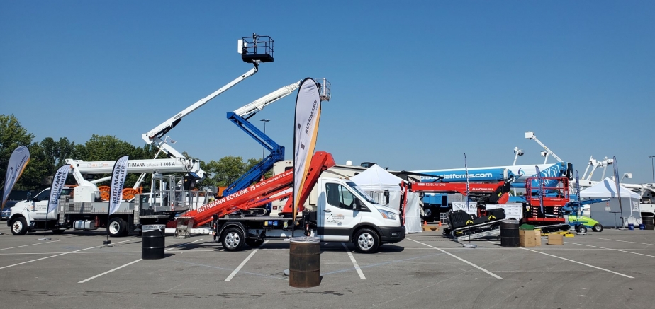 Stand auf der Utility Expo