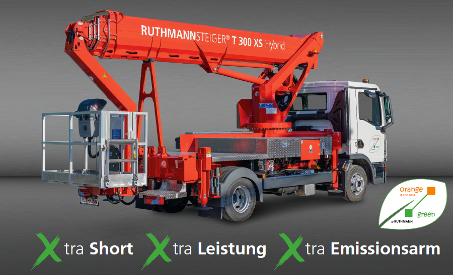 Ruthmann Steiger T 300 XS Hybrid - Xtra Short - Xtra Leistung - Xtra Emissionsarm