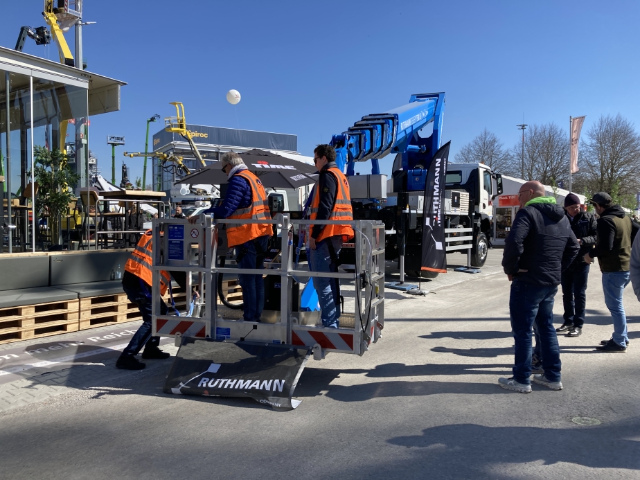 RUTHMANN STEIGER T 380 XS auf der bauma 2025