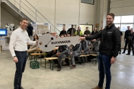 Schlüsselübergabe neue Ruthmann Service-Halle Gescher-Hochmoor